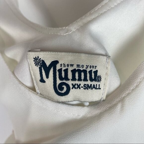 Show Me Your Mumu | Kendall Maxi Dress | no slit‎ | Wedding Cake - Picture 6 of 7